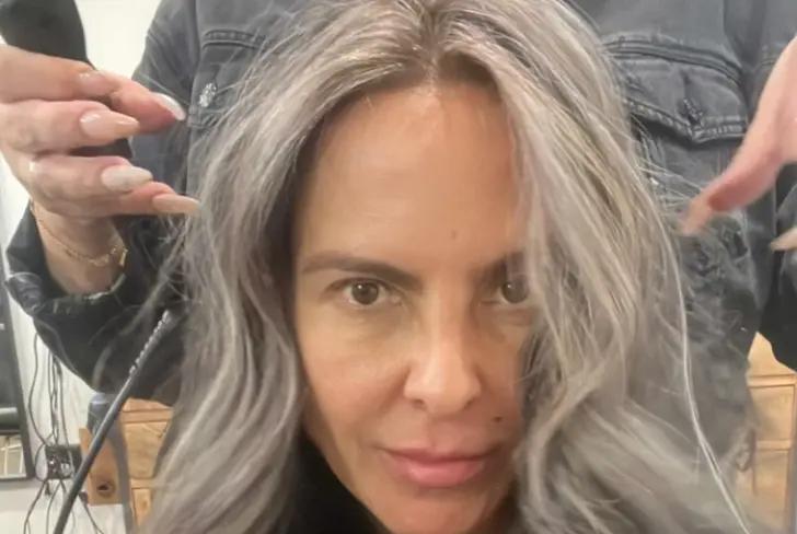 Así fue el cambio de look de Kate del Castillo&nbsp;