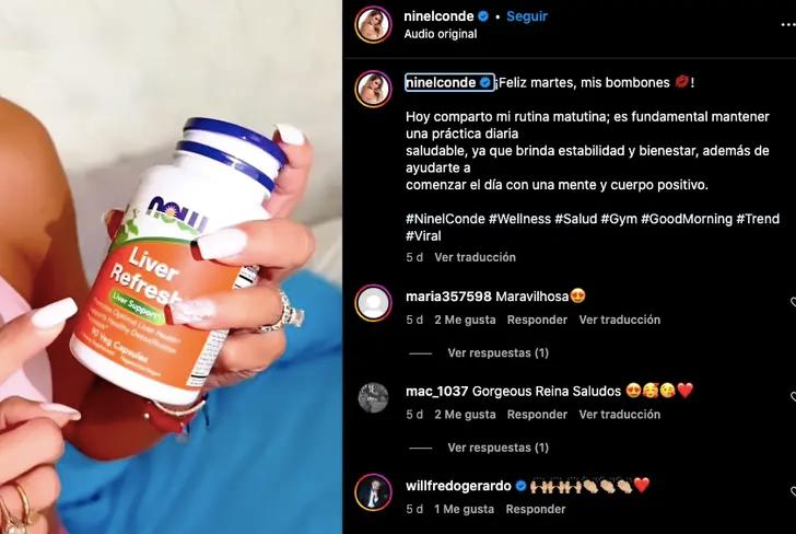 Ninel Conde presume su anillo de matrimonio&nbsp;