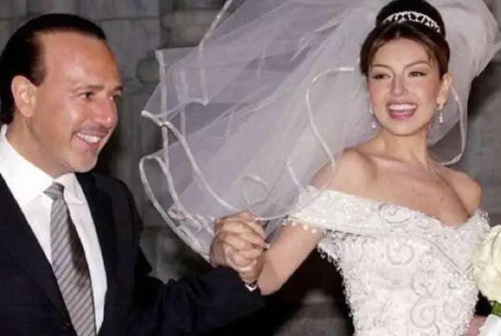 Thalía en su lujosa boda&nbsp;