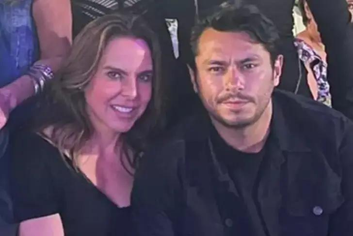 Kate del Castillo con Edgar Bahena&nbsp;