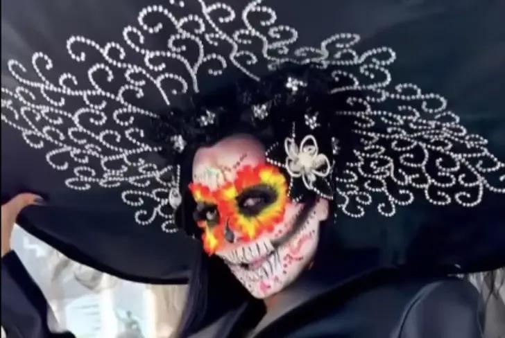 Maribel fue una catrina charra