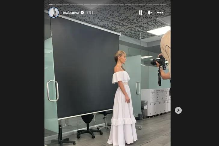 El vestido de novia de Irina Baeva en la telenovela "Nadie como tú"