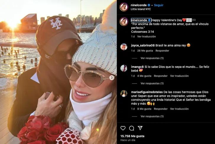 Así presumió Ninel Conde a su nuevo esposo&nbsp;