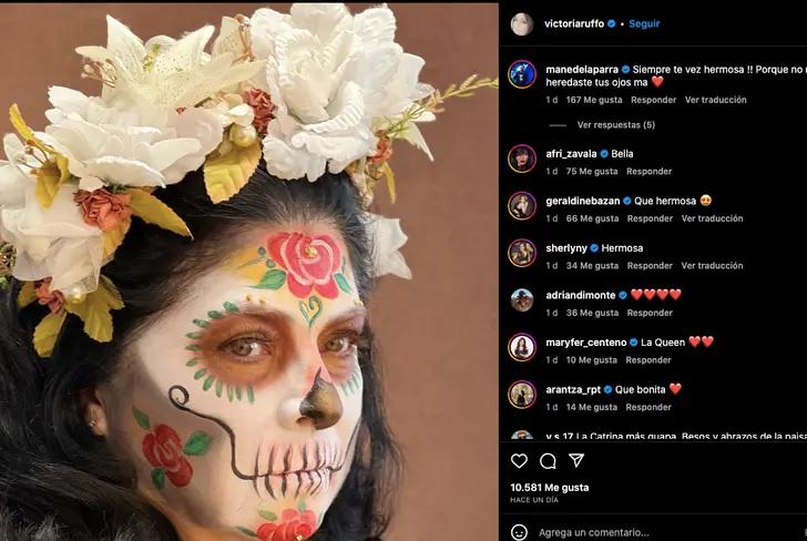 Esta fue la foto con la que Victoria Ruffo reapareció en redes&nbsp;