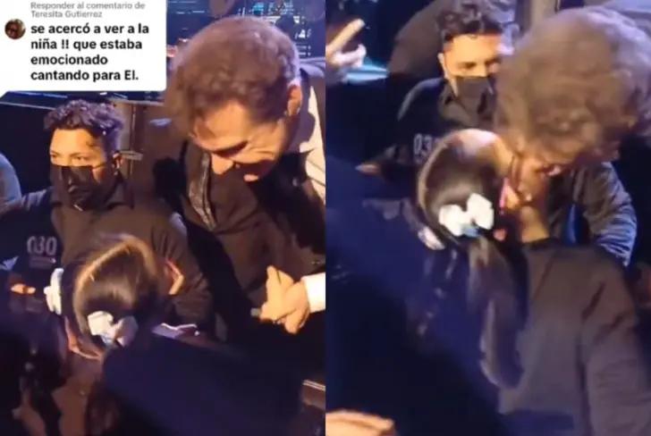 Así fue como Luis Miguel saludó a su fan