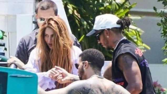 Lewis Hamilton habría mandado a la friendzone a Shakira