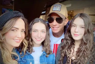 Erik Rubín reacciona a foto de Andrea Legarreta con sus hijas 