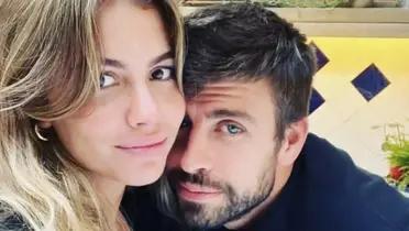 Piqué y Clara Chía