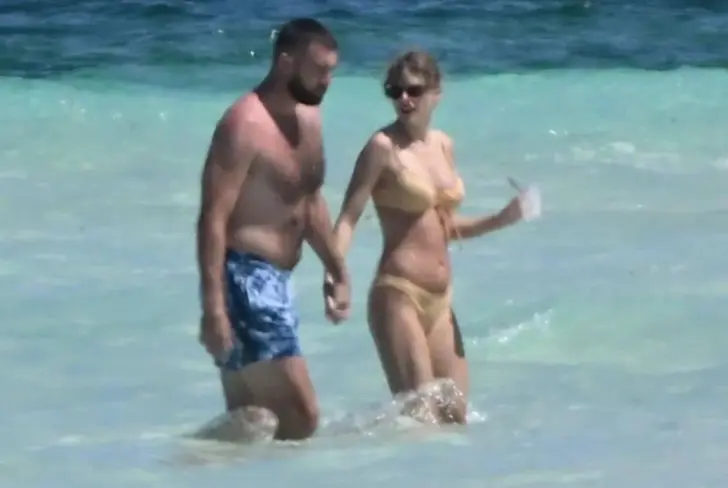 Así fueron captados Taylor Swift y Travis Kelce&nbsp;