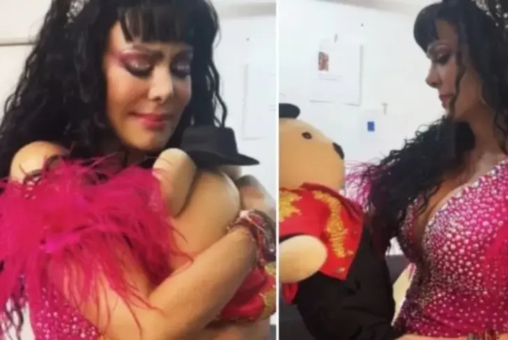 Este fue el tierno regalo que recibió Maribel Guardia&nbsp;