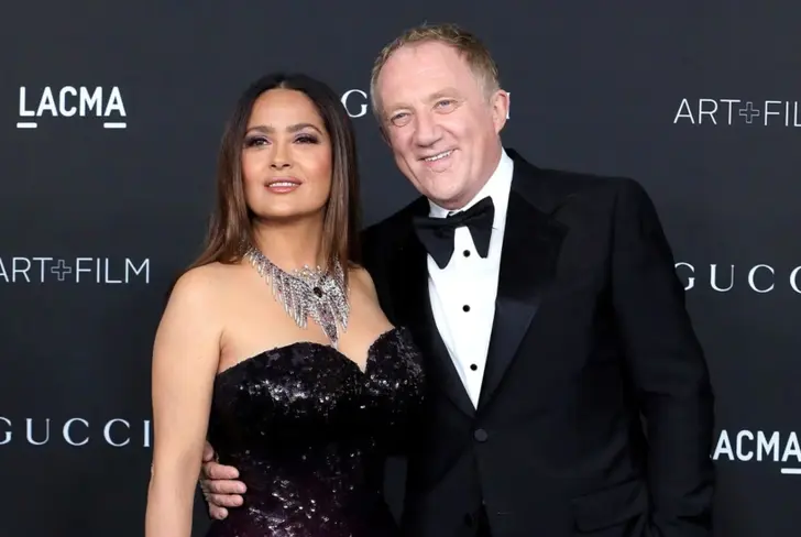 Salma Hayek y Francois Pinault&nbsp;