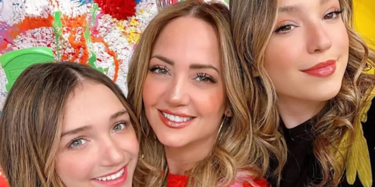 Andrea Legarreta presume el festejo de su hija Mía Rubín 