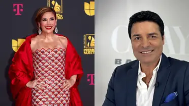 Angélica Vale se reencuentra con Chayanne en Premios lo Nuestro 