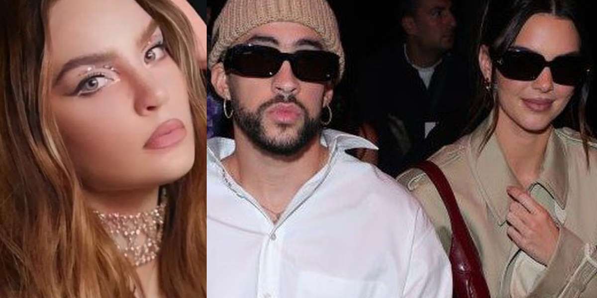 Belinda reaccionó a la mención de Bad Bunny y pone a temblar a Kendall