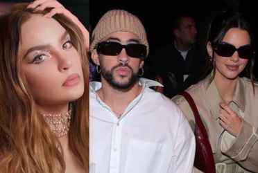 Belinda reaccionó a la mención de Bad Bunny y pone a temblar a Kendall