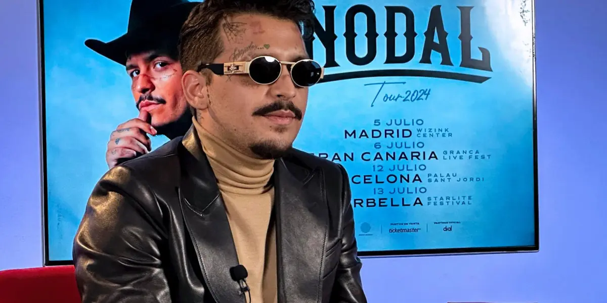 Christian Nodal habla de como la música lo ha ayudado 