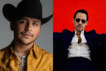 Christian Nodal presume su gran amistad con Marc Anthony 