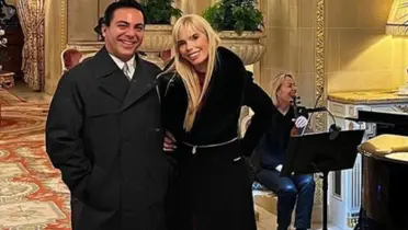 Cristian Castro presume su noviazgo con Ingrid Wagner 