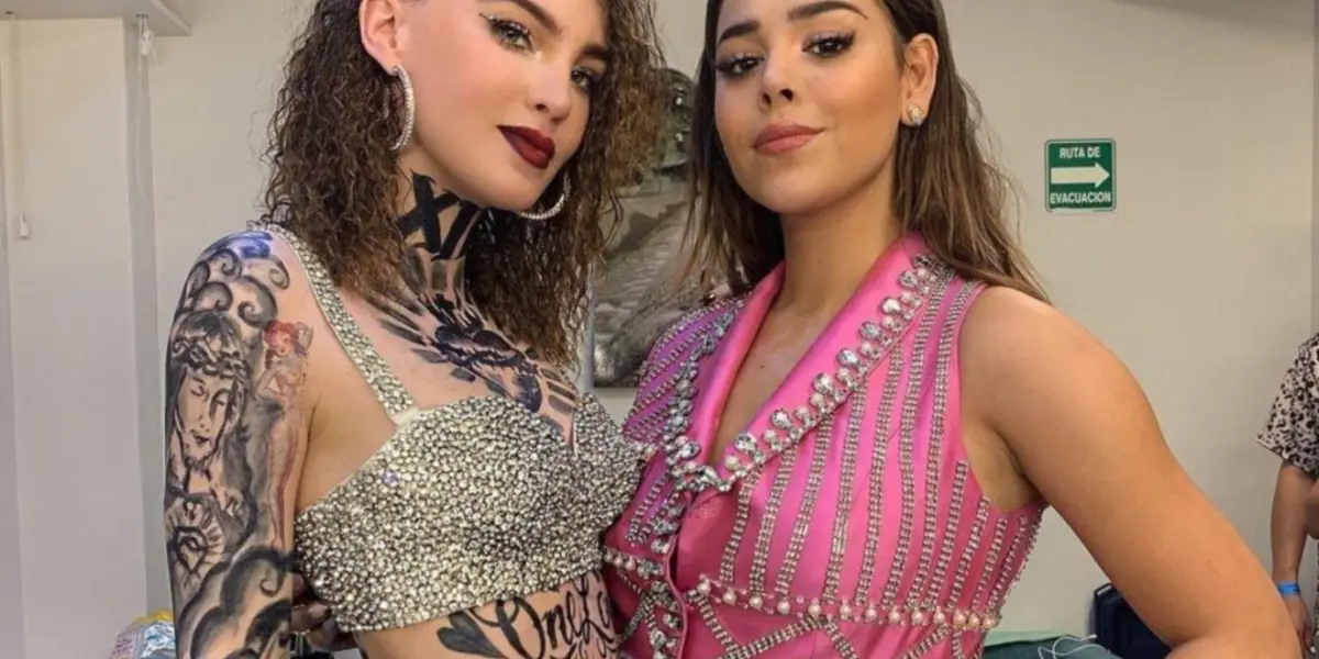 Danna Paola habla de la canción de Belinda 