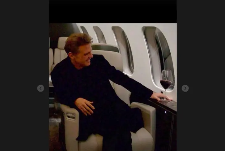 Así presumió Luis Miguel su avión