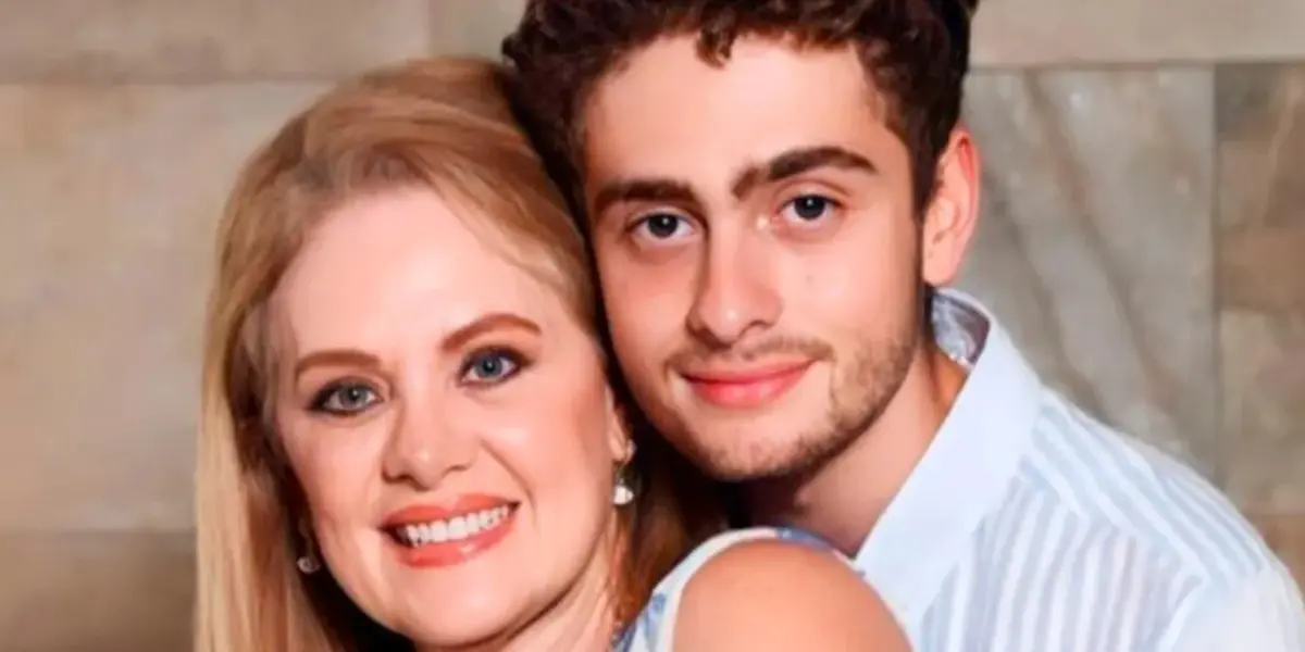 Erika Buenfil felicita a su hijo Nicolás 