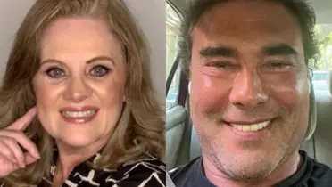 Erika Buenfil reacciona a la foto de Eduardo Yáñez 