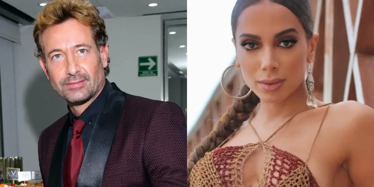 Gabriel Soto reacciona al tener de frente a Anitta