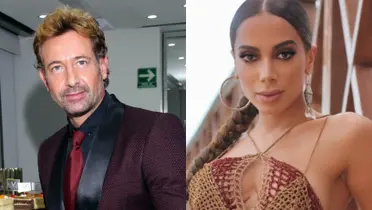 Gabriel Soto reacciona al tener de frente a Anitta