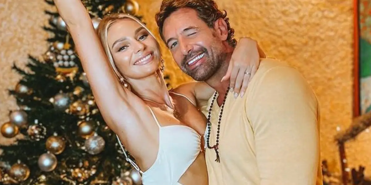 Irina Baeva habla de su Navidad con Gabriel Soto 