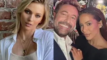 Irina Baeva reacciona a la foto de Gabriel Soto con Anitta 