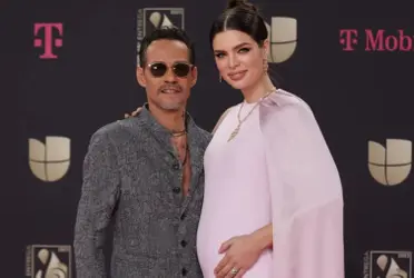 Marc Anthony y Nadia Ferreira presumen a su bebé 