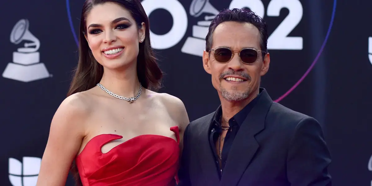 Marc Anthony y Nadia Ferreira presumen felizmente a su bebé 