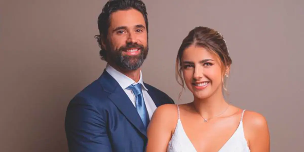 Michelle Renaud y Matías Novia ya son marido y mujer