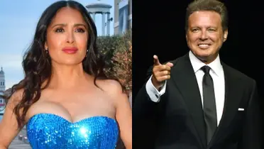 Salma Hayek publica foto con Luis Miguel 