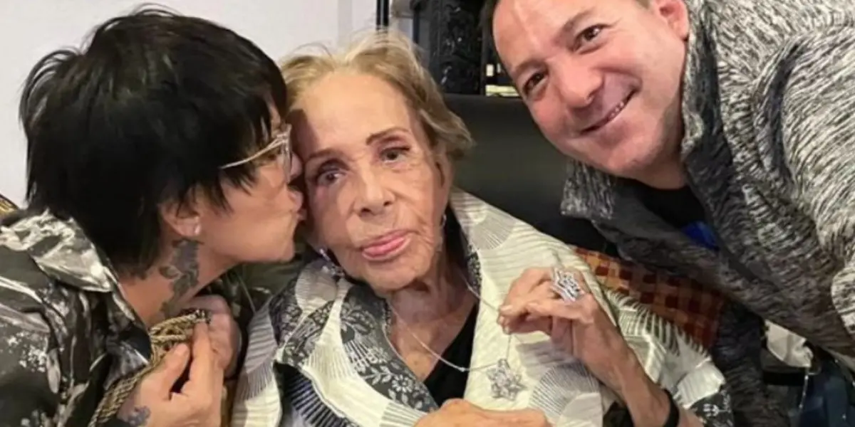 Silvia Pinal reaparece para celebrar el cumpleaños de su hija Alejandra 