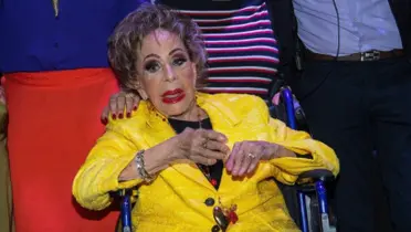 Silvia Pinal se reencuentra con su ex 