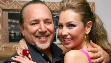 Thalía demuestra su amor por Tommy Mottola 