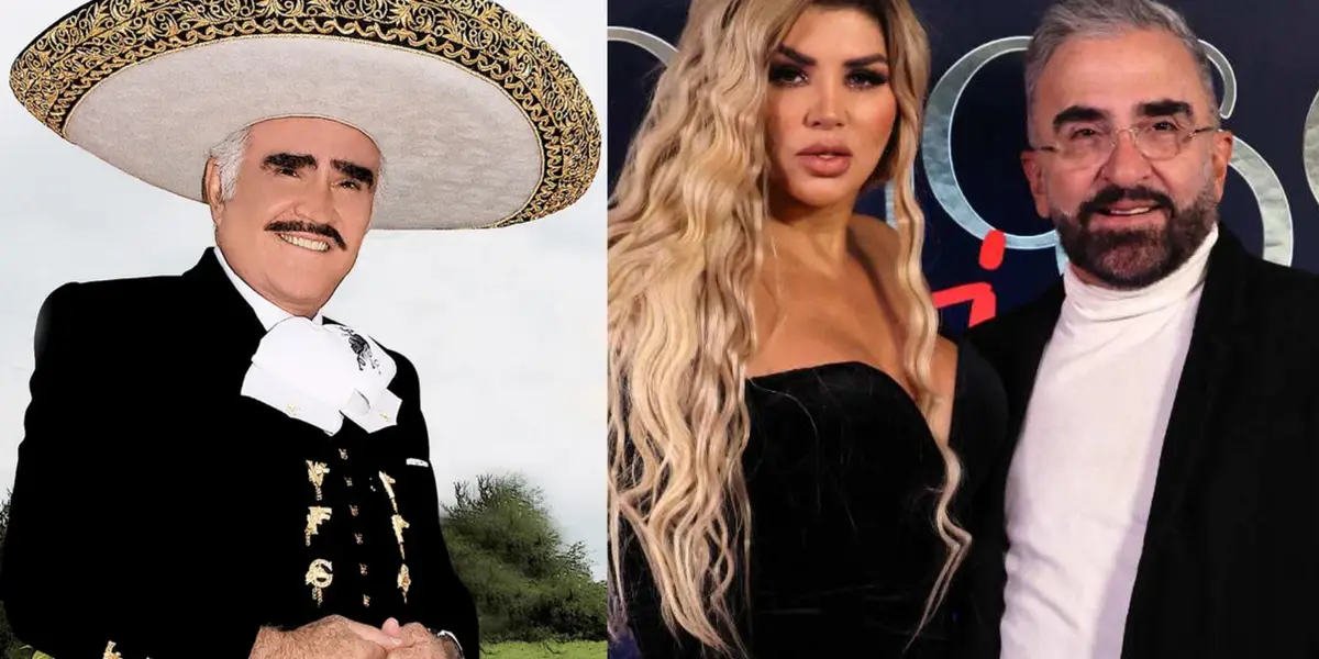 Vicente Fernández Jr rinde homenaje a su papá en su boda con Mariana González 